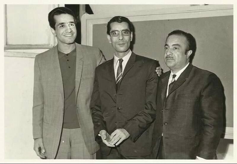 Nozar Azadi at an early gathering